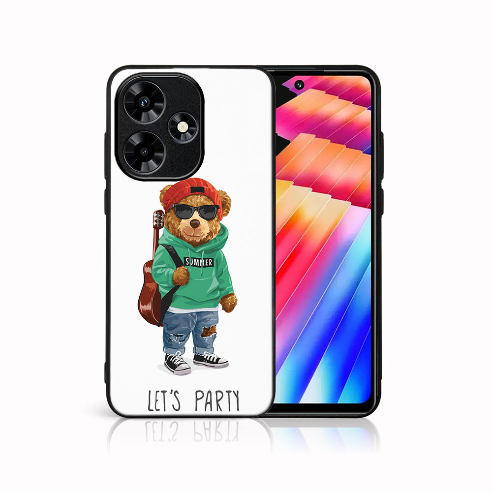 MY ART Védőburkolat Infinixhez Hot 30 BEAR (177) akciós termékkép 1
