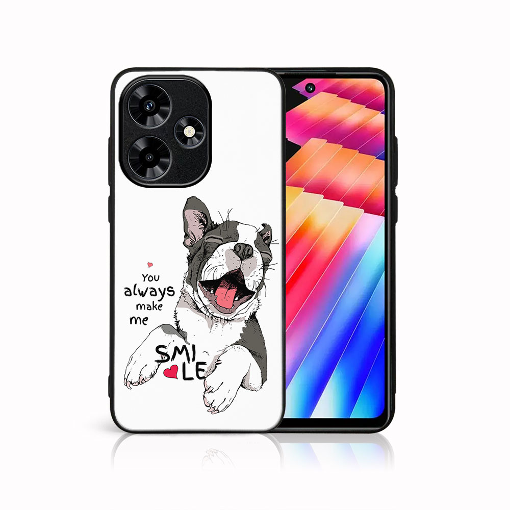 MY ART Infinix védőburkolat Hot 30 SMILE (189) akciós termékkép 1