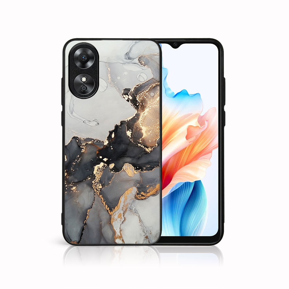 MY ART Védőburkolat a Oppo-hoz A38 GREY MARBLE (140) akciós termékkép 1