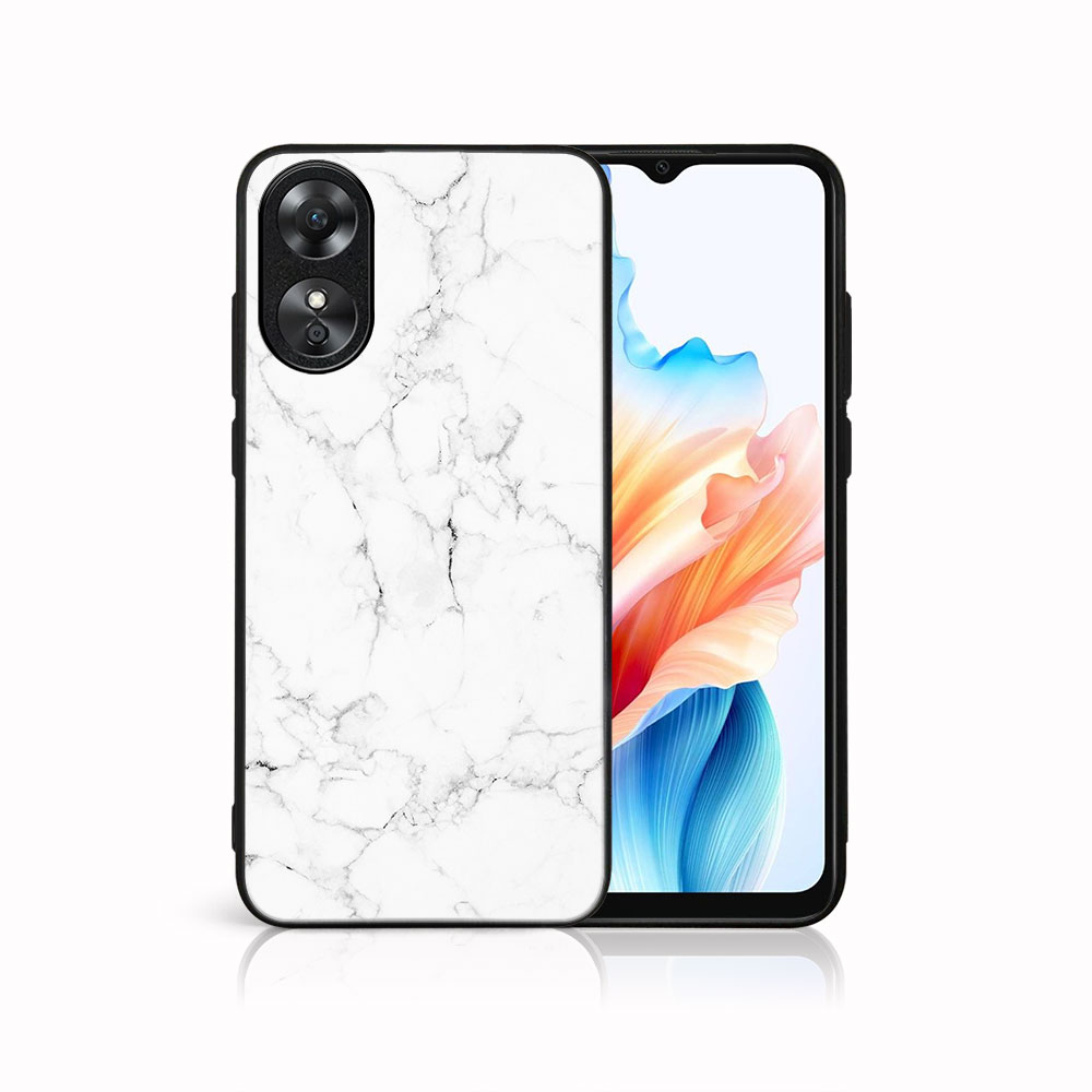 MY ART Védőburkolat a Oppo-hoz A38 WHITE MARBLE (144) akciós termékkép 1