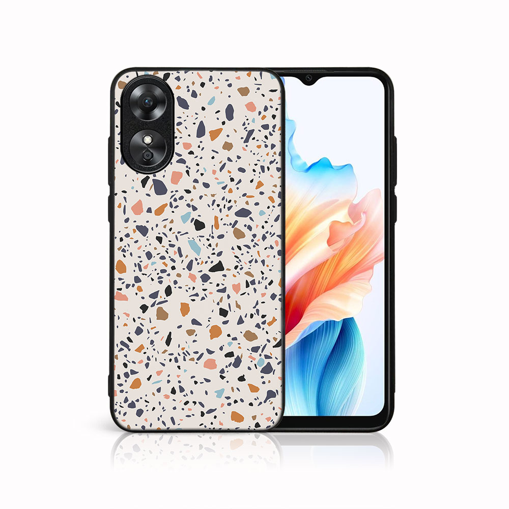 MY ART Védőburkolat a Oppo-hoz A38 BEIGE TERRAZZO (162) akciós termékkép 1