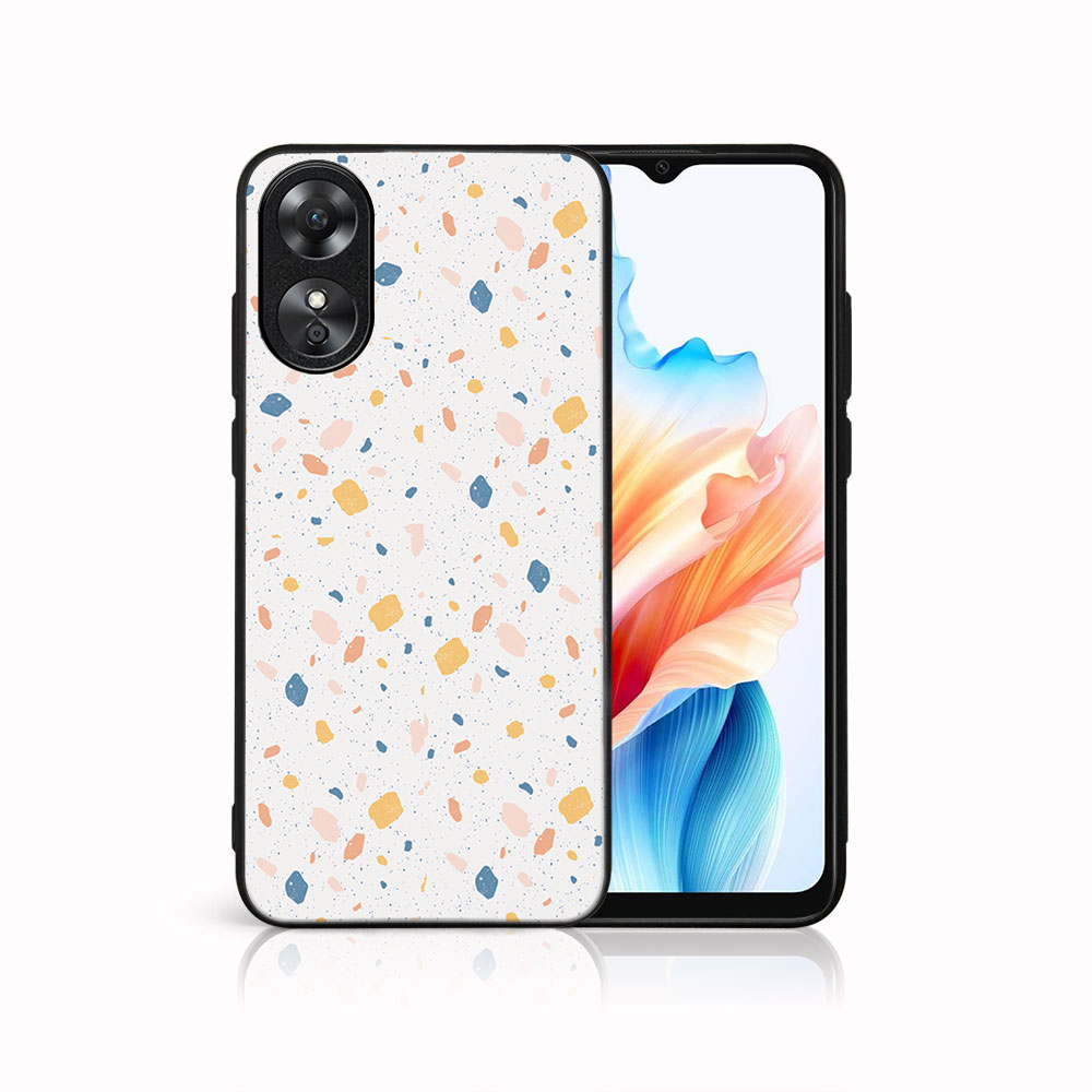 MY ART Védőburkolat a Oppo-hoz A38 ORANGE TERRAZZO (165) akciós termékkép 1