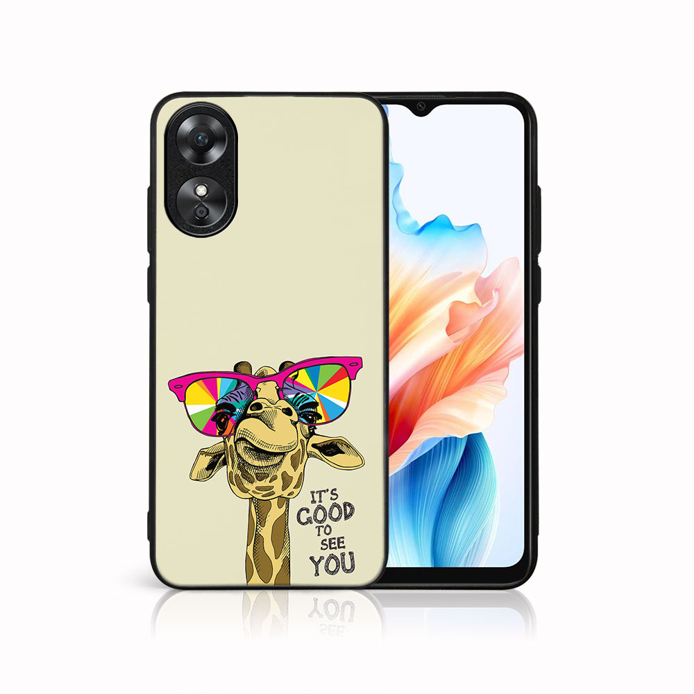 MY ART Védőburkolat Oppo-hoz A38 GIRAFFE (180) akciós termékkép 1