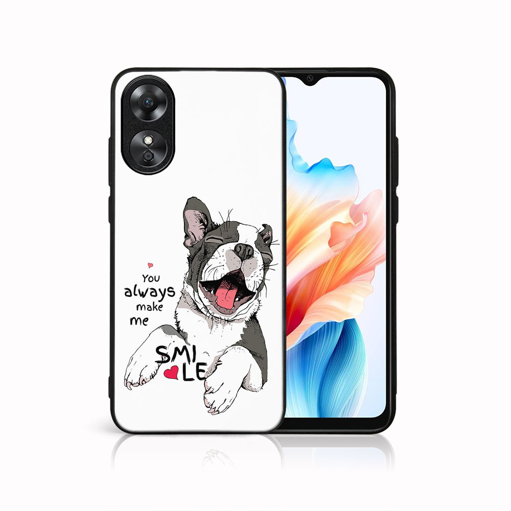 MY ART Védőburkolat a Oppo-hoz A38 SMILE (189) akciós termékkép 1