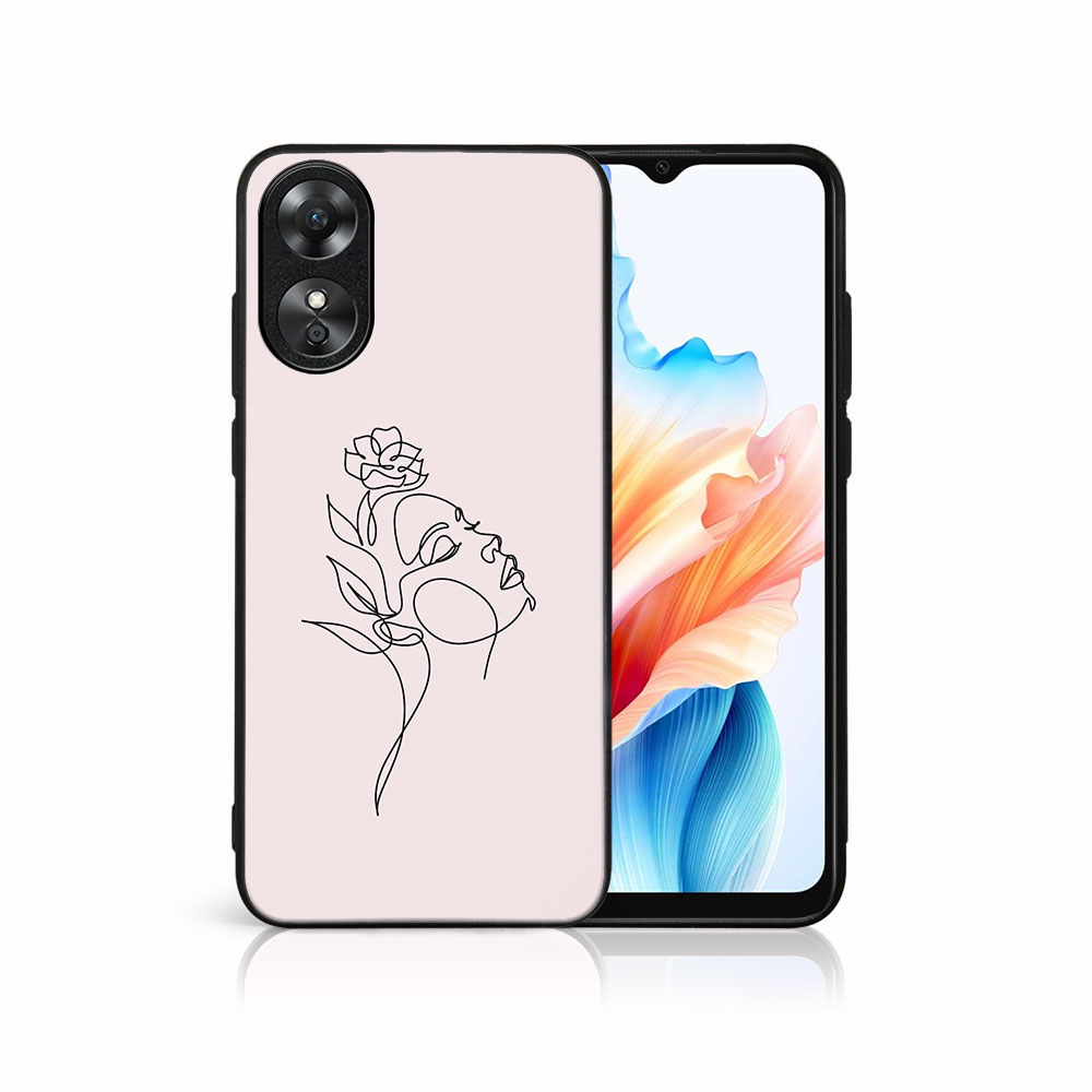 MY ART Védőburkolat a Oppo-hoz A38 ROSE GIRL (198) akciós termékkép 1