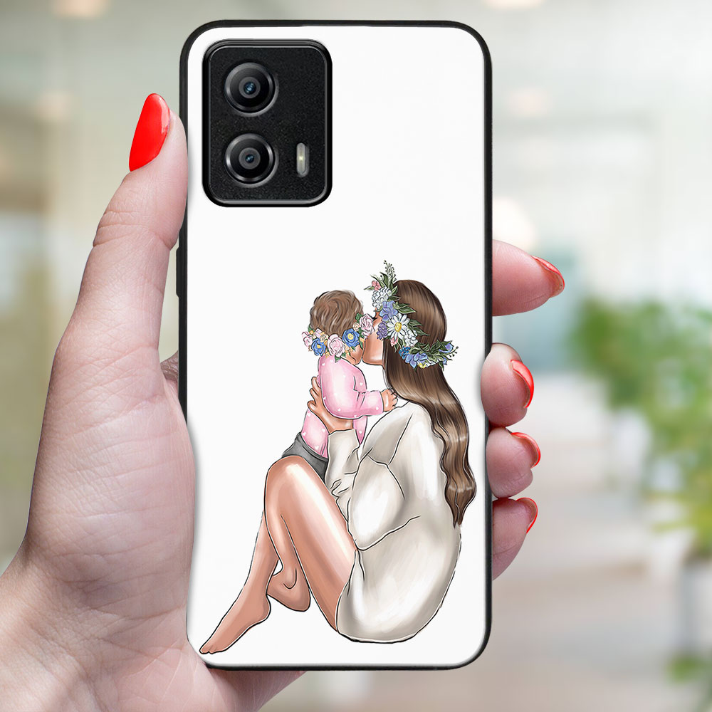 MY ART Védőburkolat a Motorola Moto G53 számára 5G BABY GIRL (111) termék 2. képe