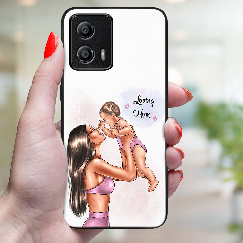 MY ART Védőhuzat Motorola Moto G53 számára 5G LOVING MOM (115) termék 2. képe