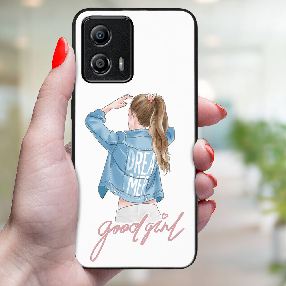 MY ART Védőburkolat Motorola Moto G53-hoz 5G JÓ GIRL (130) termék 2. képe