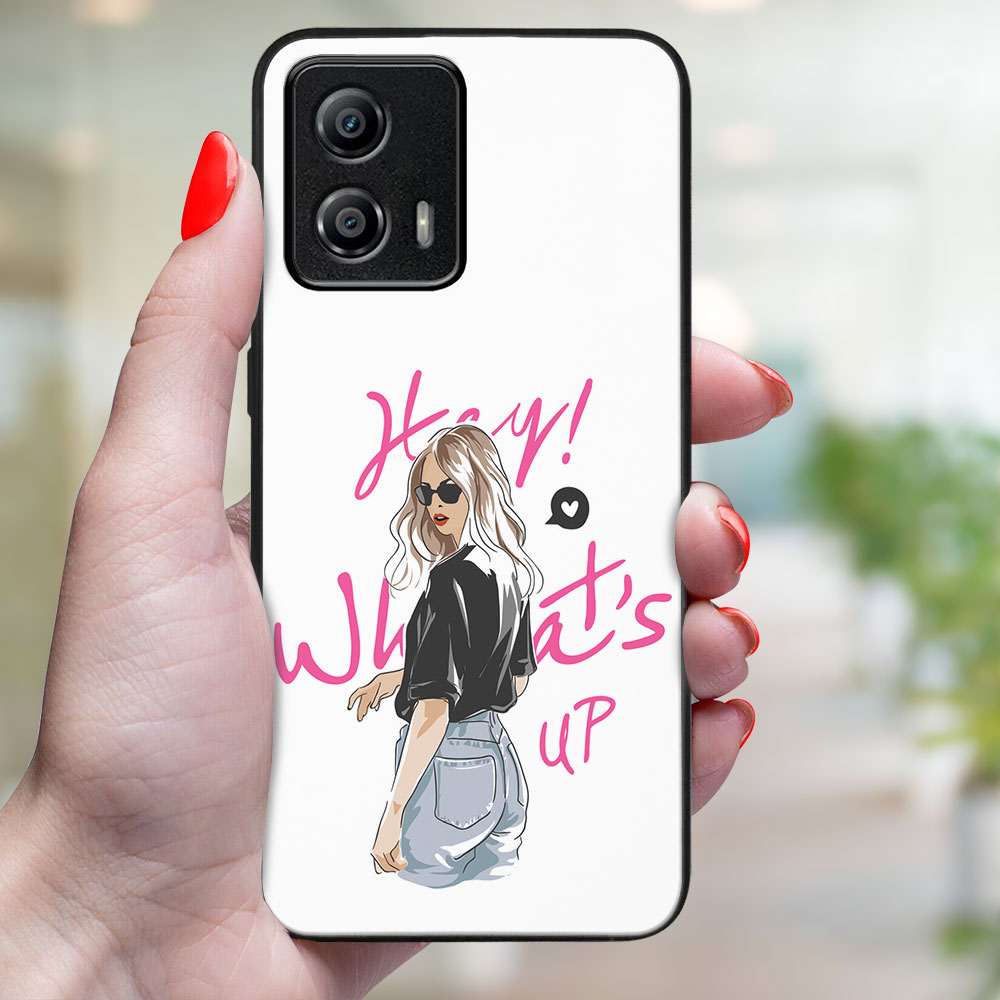 MY ART Védőburkolat: Motorola Moto G53 5G WHATSUP (132) termék 2. képe