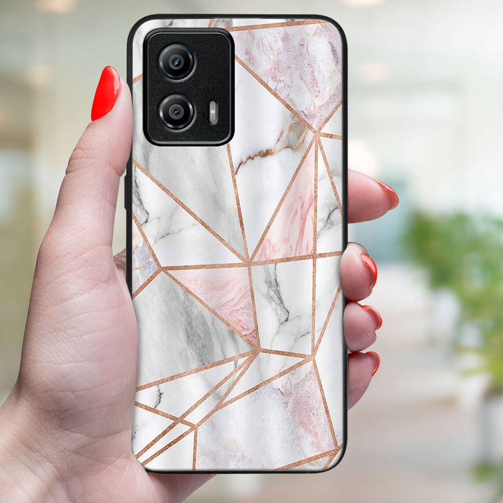 MY ART Védőburkolat: Motorola Moto G53 5G PINK MARBLE (143) termék 2. képe
