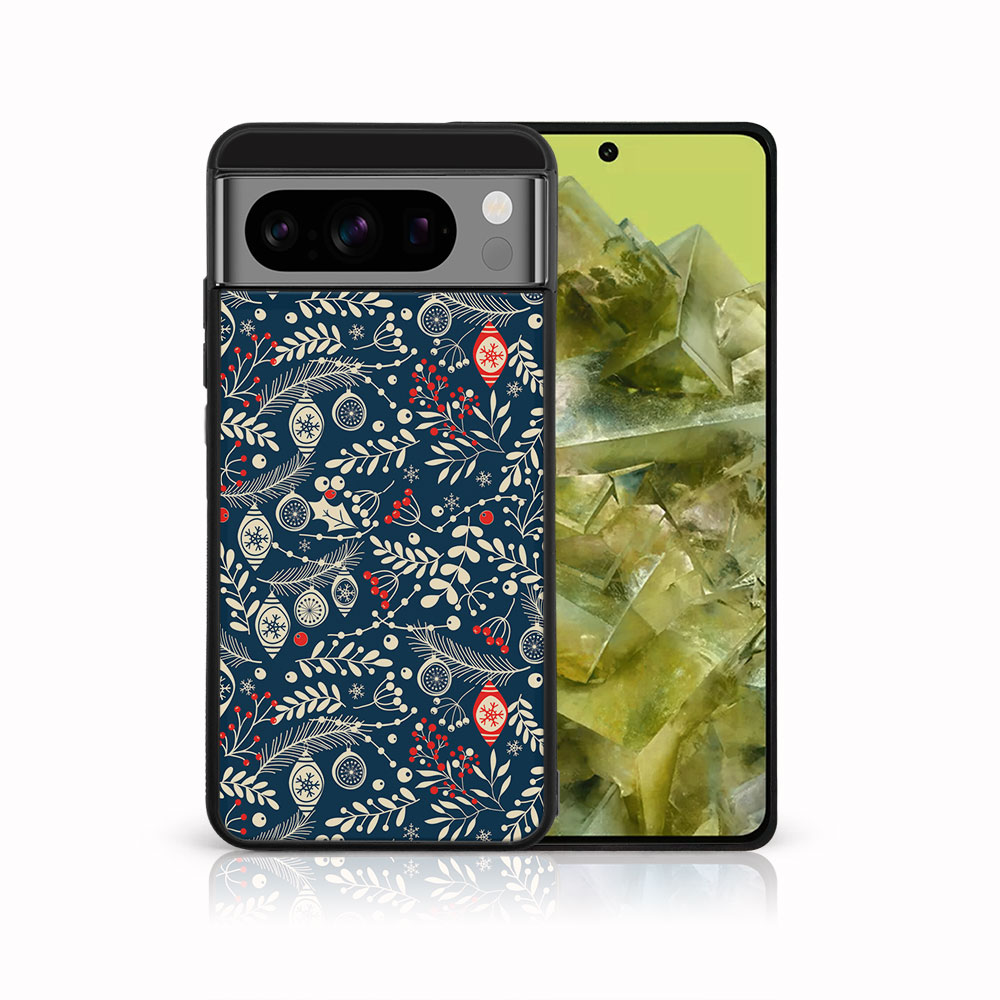 PROTEMIO MY ART Borító karácsonyi mintával Google Pixel 8 Pro FAGYÁR (070) akciós termékkép 1