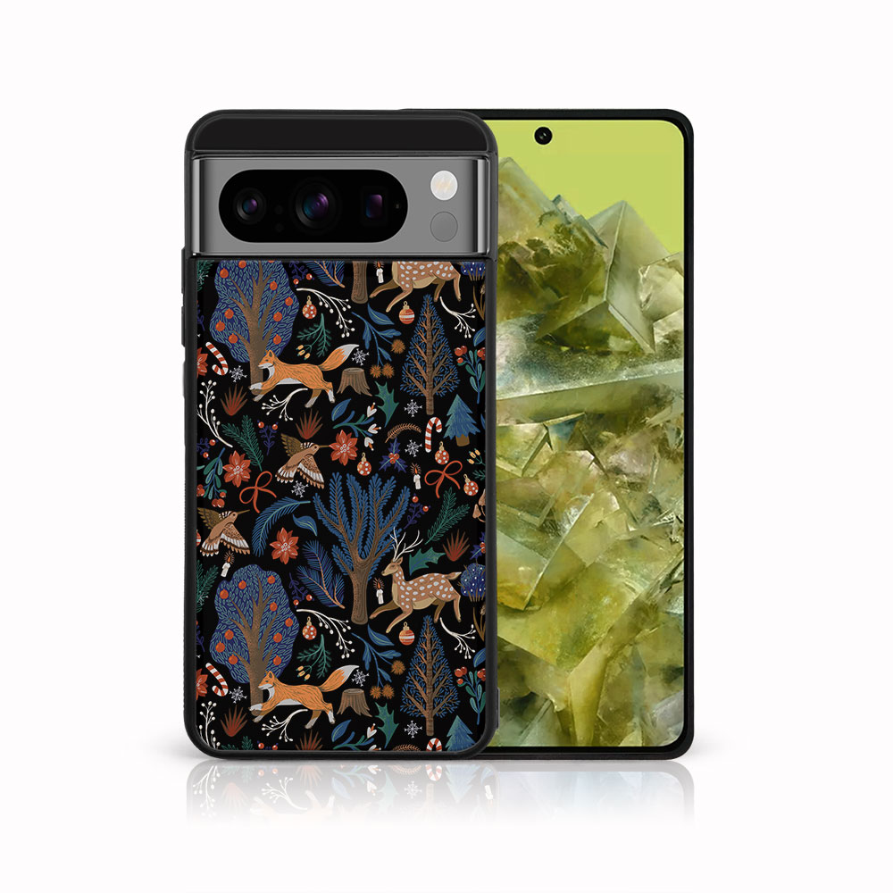 PROTEMIO MY ART Borító karácsonyi mintával Google Pixel 8 Pro TÉL (071) akciós termékkép 1