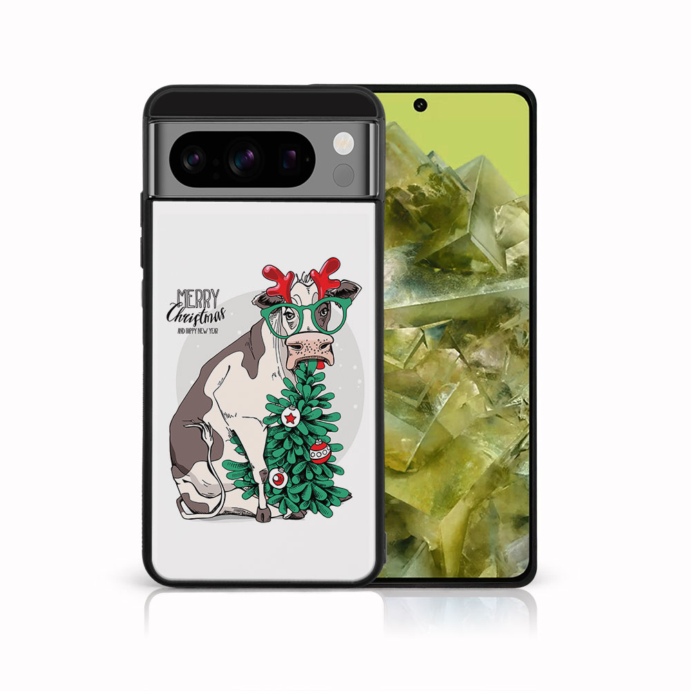PROTEMIO MY ART Borító karácsonyi mintával Google Pixel 8 Pro VIDÁM CHRISTMAS (074) akciós termékkép 1