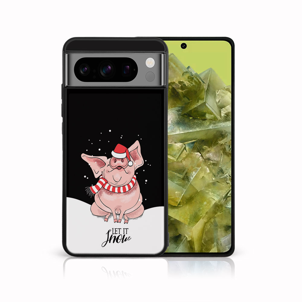 PROTEMIO MY ART Karácsonyi dizájnú borító Google Pixel 8 Pro HAJJON HÓT (075) akciós termékkép 1