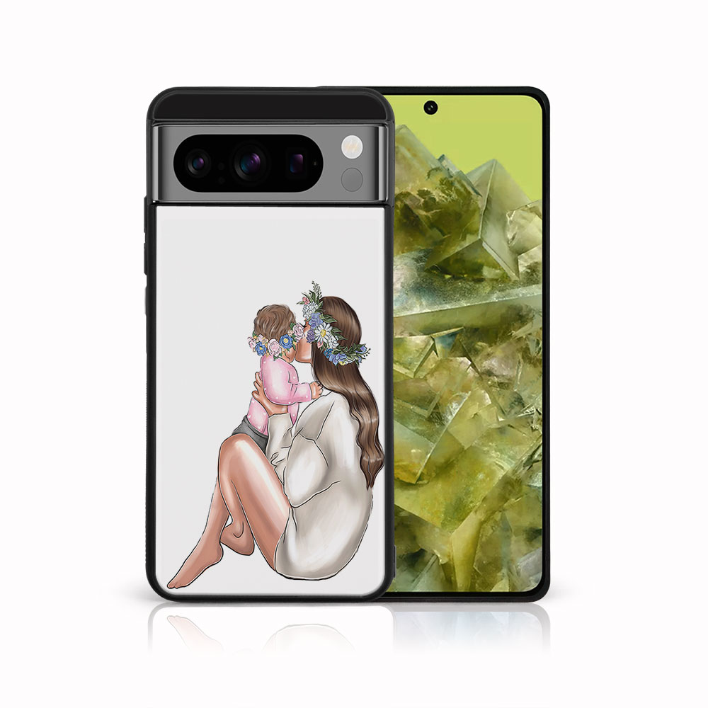 PROTEMIO MY ART Védőhuzat a Google Pixel 8 számára Pro BABY GIRL (111) akciós termékkép 1