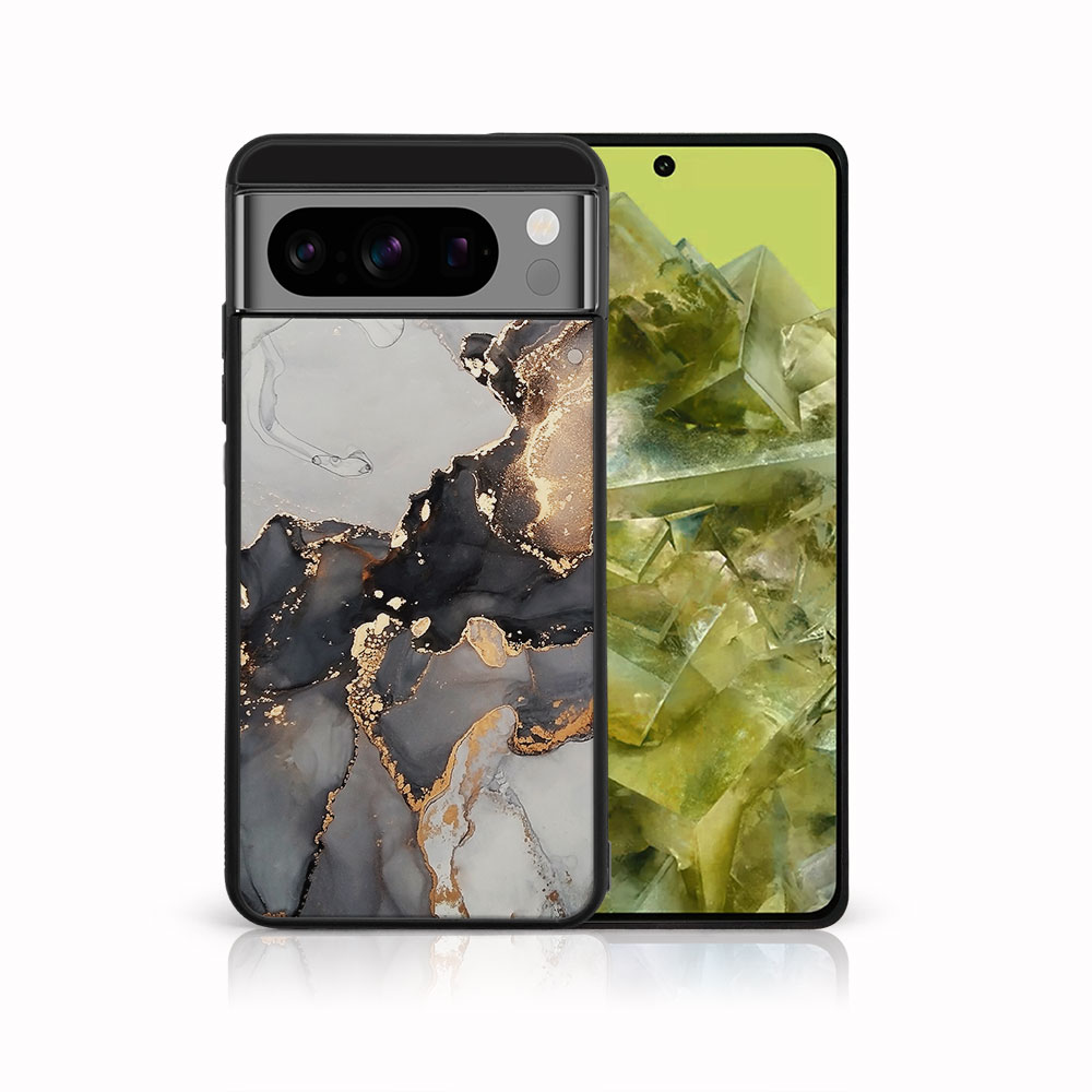 PROTEMIO MY ART Védőburkolat a Google Pixel 8-hoz Pro GREY MARBLE (140) akciós termékkép 1