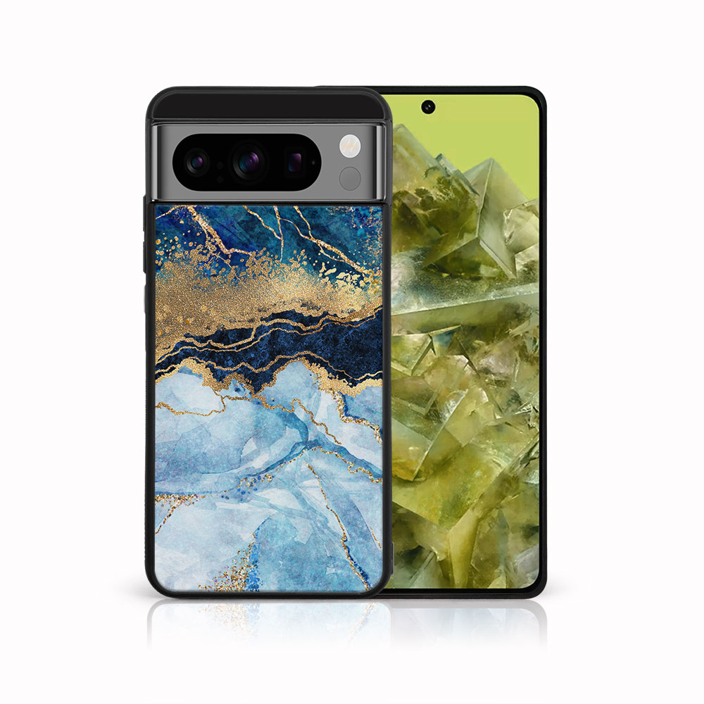 PROTEMIO MY ART Védőburkolat a Google Pixel 8-hoz Pro BLUE MARBLE (141) akciós termékkép 1