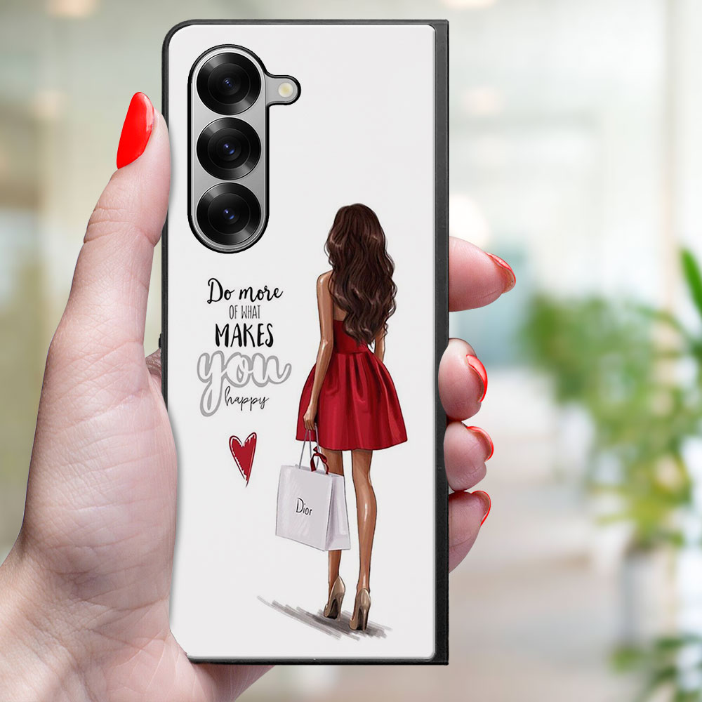 MY ART Védőtok Samsung Galaxy Z Fold6 5G RED DRESS készülékhez (137) termék 2. képe
