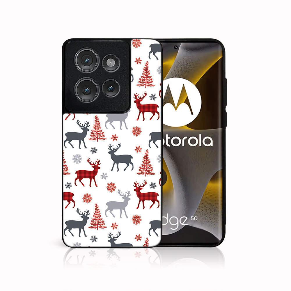 MY ART Tok karácsonyi mintával Motorola Edge 50 Neo / ThinkPhone 25 DEER (068) akciós termékkép 1