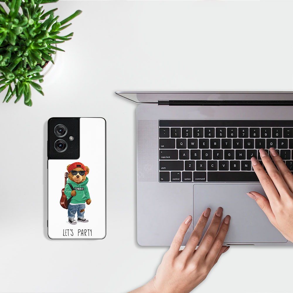 MY ART Védőburkolat Motorola Moto G55 5G BEAR (177)-hoz termék 2. képe