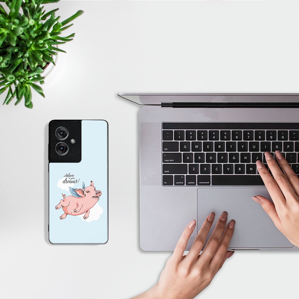 MY ART Védőburkolat Motorola Moto G55 5G PIG (186)-hoz termék 2. képe