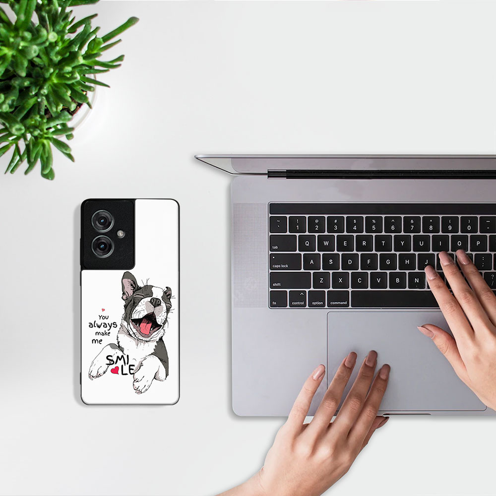 MY ART Védőburkolat Motorola Moto G55 5G SMILE (189)-hoz termék 2. képe