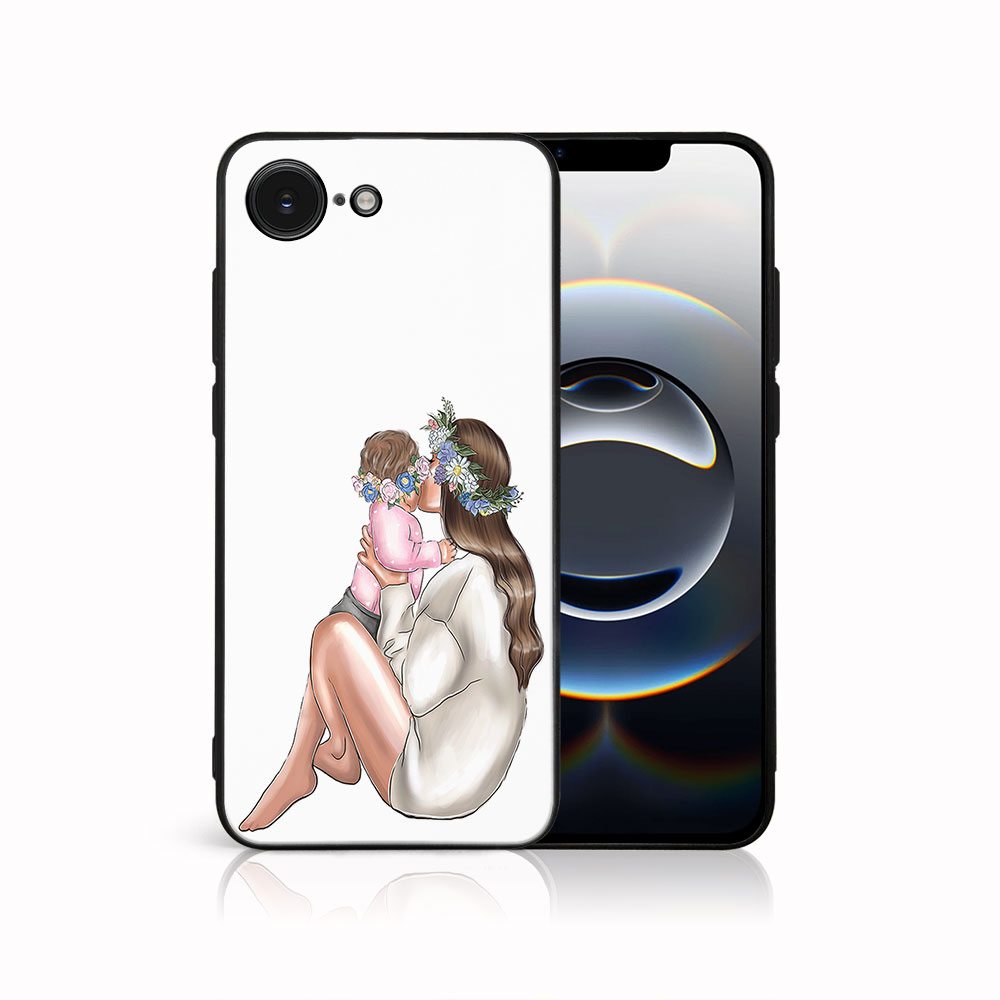 MY ART Védőhuzat Apple iPhone 16e BABY számára GIRL (111) akciós termékkép 1