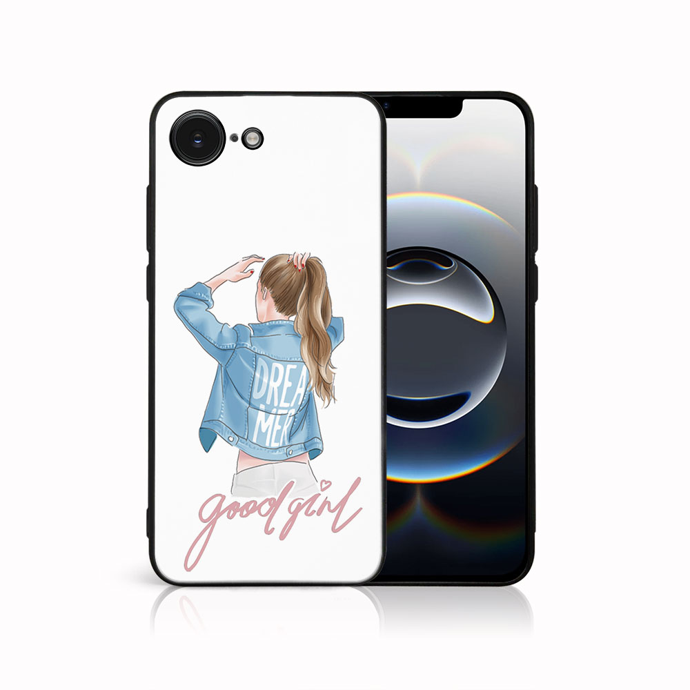 MY ART Védőburkolat a Apple iPhone 16e JÓ GIRL (130) akciós termékkép 1