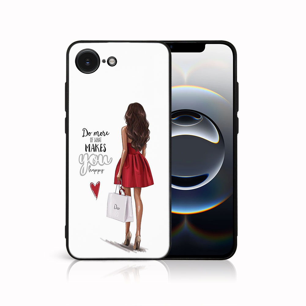 MY ART Védőburkolat a Apple iPhone 16e RED DRESS (137) akciós termékkép 1