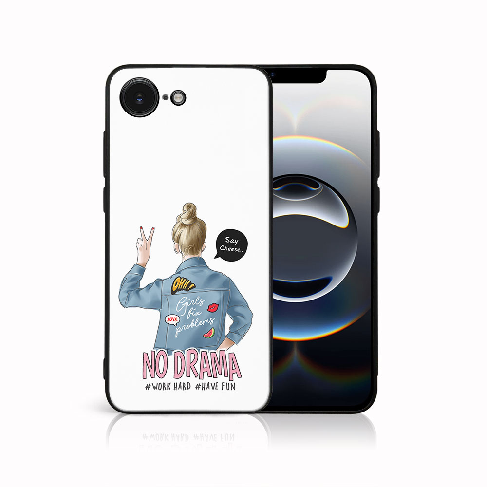 MY ART Védőburkolat a Apple iPhone 16e NO DRAMA (138) akciós termékkép 1