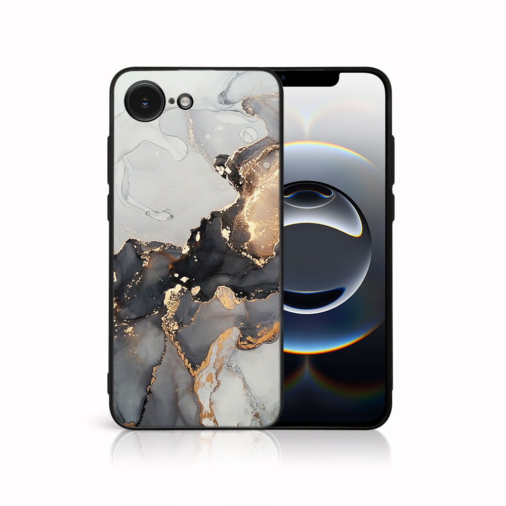 MY ART Védőburkolat a Apple iPhone 16e GREY MARBLE (140) akciós termékkép 1