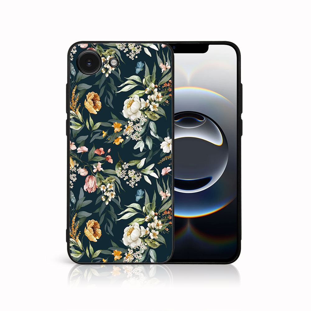 MY ART Védőburkolat a Apple iPhone 16e FLORAL-hoz (158) akciós termékkép 1