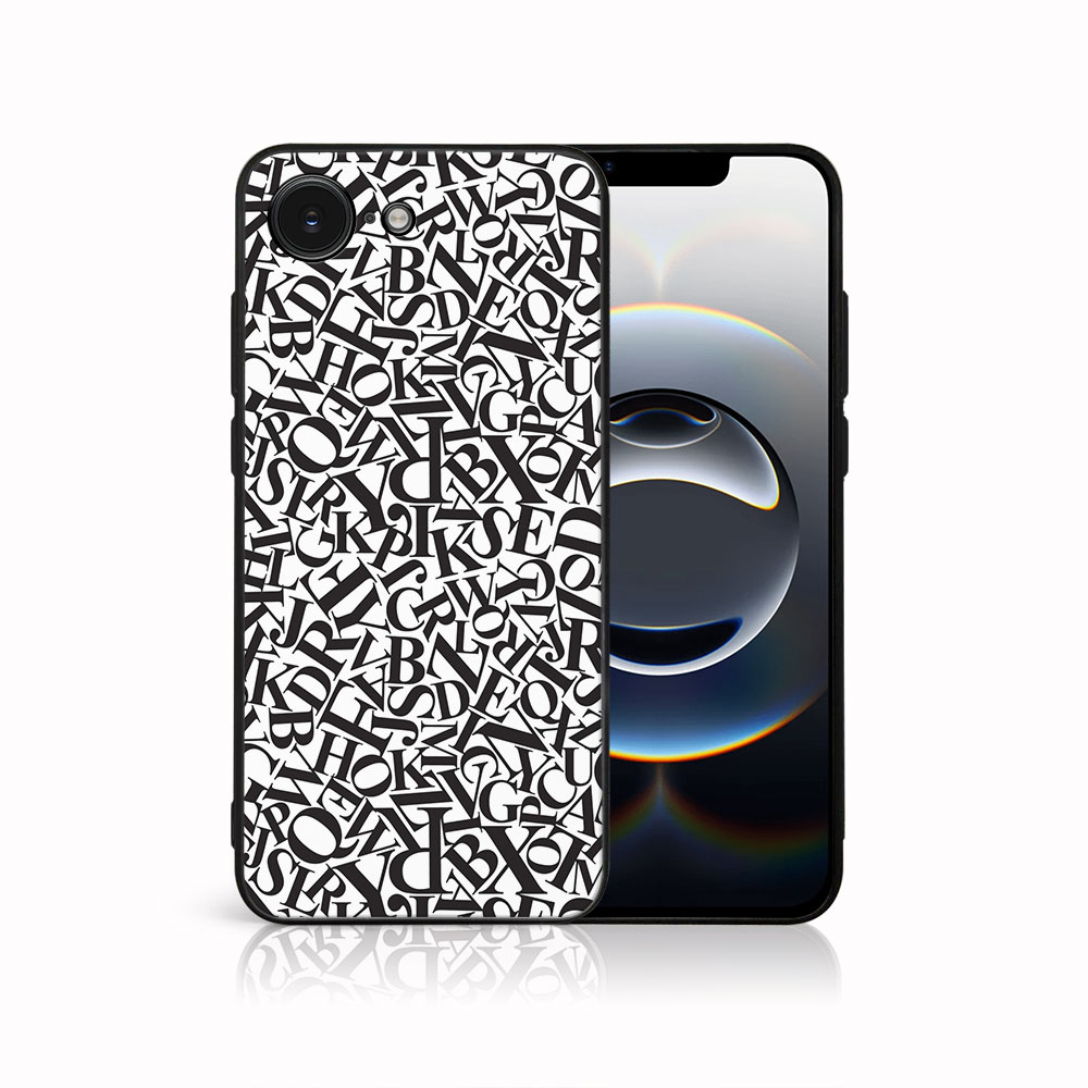 MY ART Védőburkolat Apple iPhone 16e ABCD (166) akciós termékkép 1