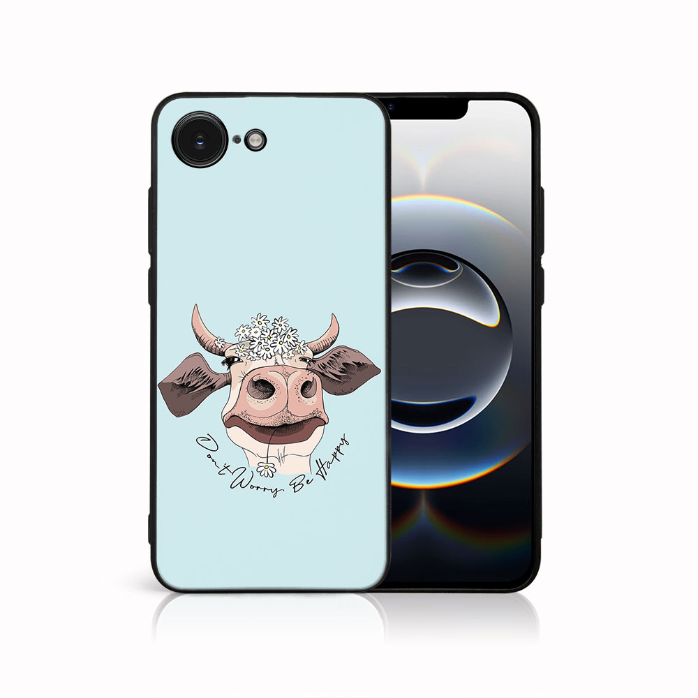 MY ART Védőburkolat Apple iPhone 16e HAPPY COW (181) akciós termékkép 1