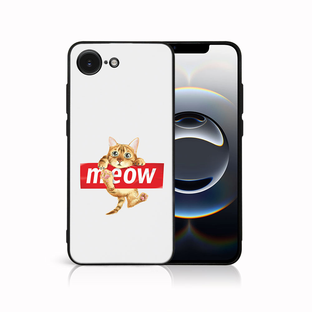 MY ART Védőburkolat Apple iPhone 16e MEOW (183) akciós termékkép 1