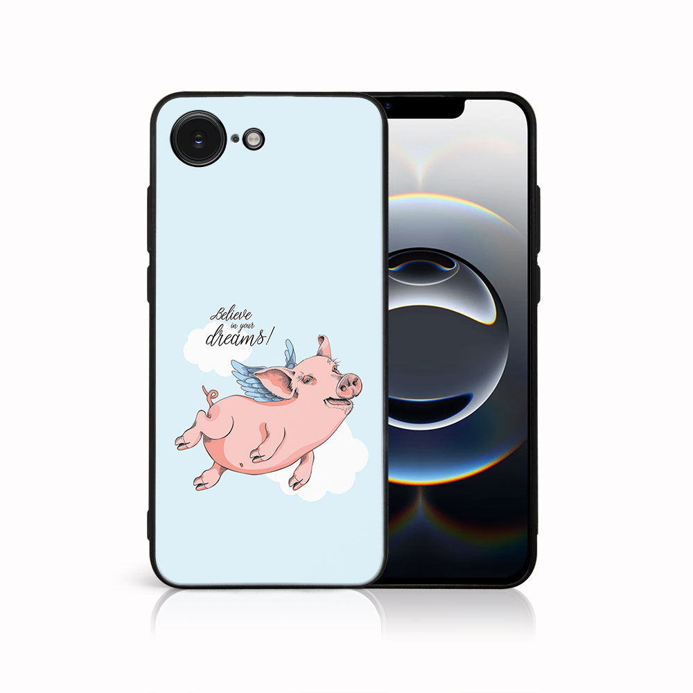MY ART Védőburkolat Apple iPhone 16e PIG (186) akciós termékkép 1