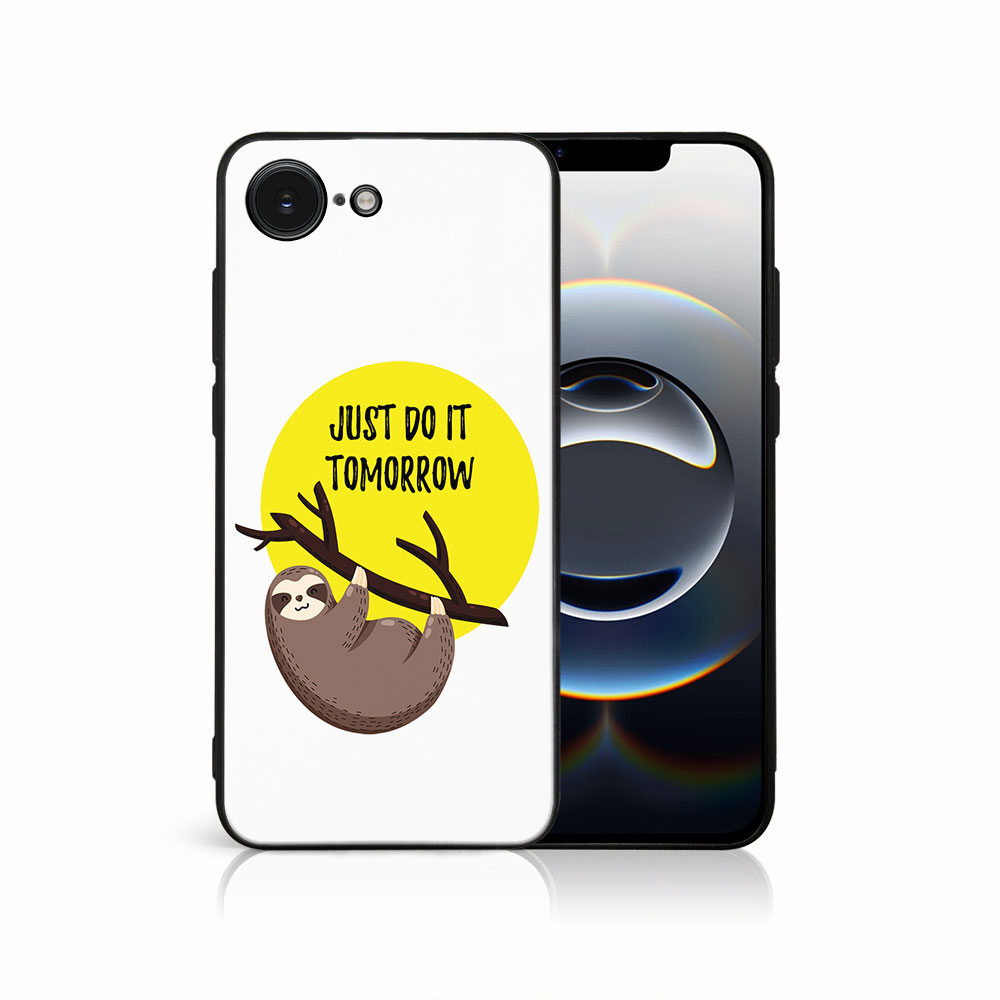 MY ART Védőburkolat Apple iPhone 16e SLOTH (188) akciós termékkép 1