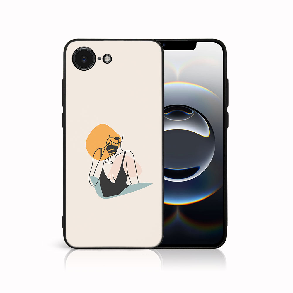MY ART Védőburkolat a Apple iPhone 16e WOMAN (197) akciós termékkép 1