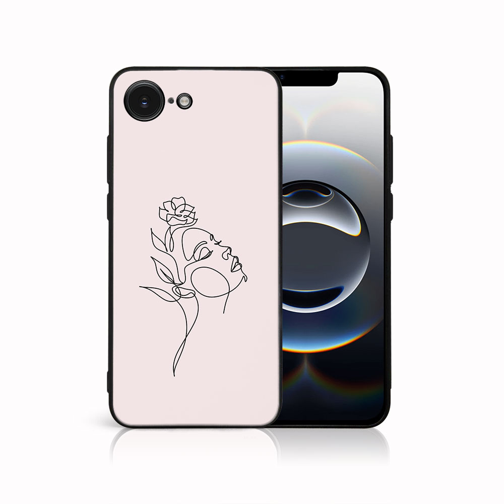MY ART Védőburkolat Apple iPhone 16e ROSE GIRL (198) akciós termékkép 1
