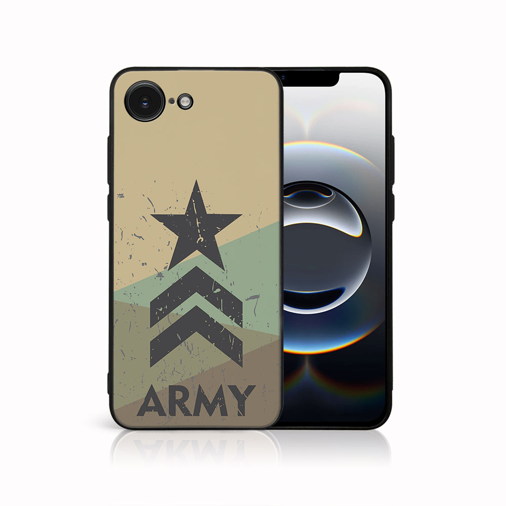 MY ART Védőburkolat a Apple iPhone 16e ARMY (236) akciós termékkép 1
