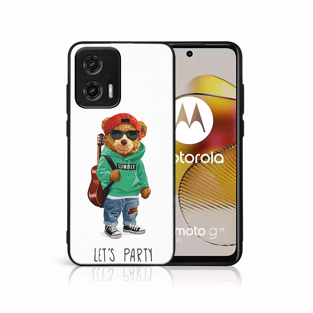 MY ART Védőburkolat a Motorola Moto G73 számára 5G BEAR (177) akciós termékkép 1
