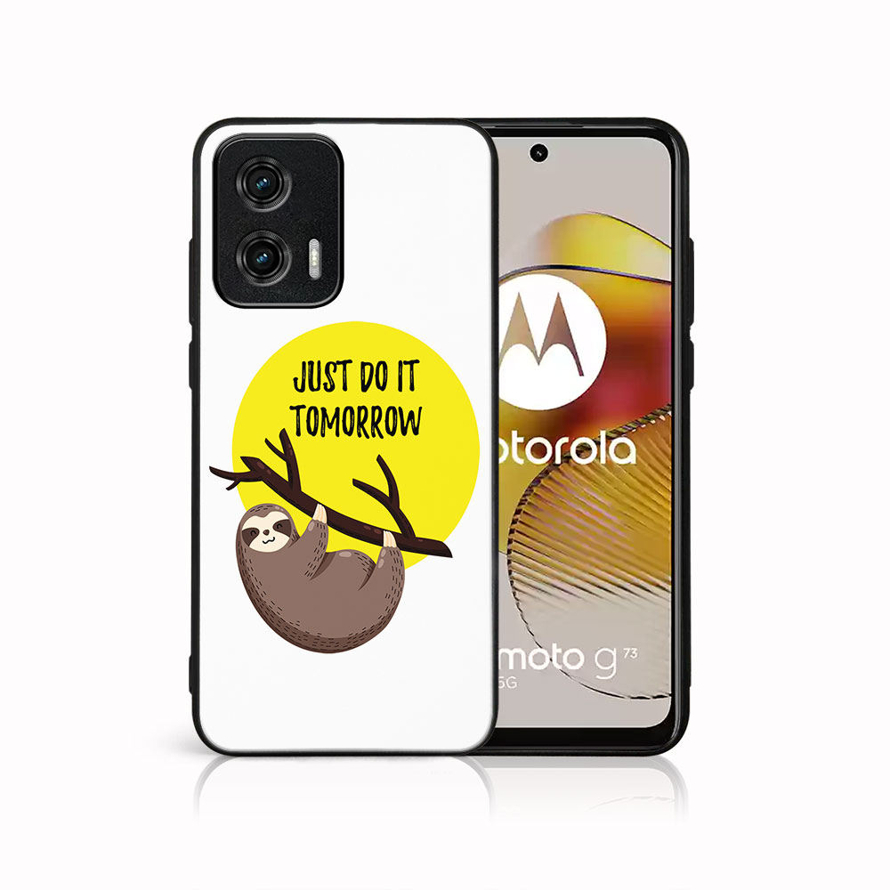 MY ART Védőburkolat: Motorola Moto G73 5G SLOTH (188) akciós termékkép 1
