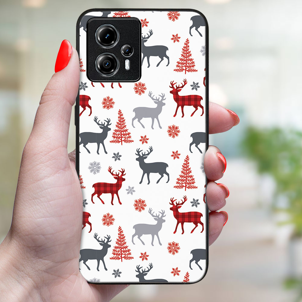 MY ART Karácsonyi kivitelű borító Motorola Moto G84 5G DEER (068) termék 2. képe