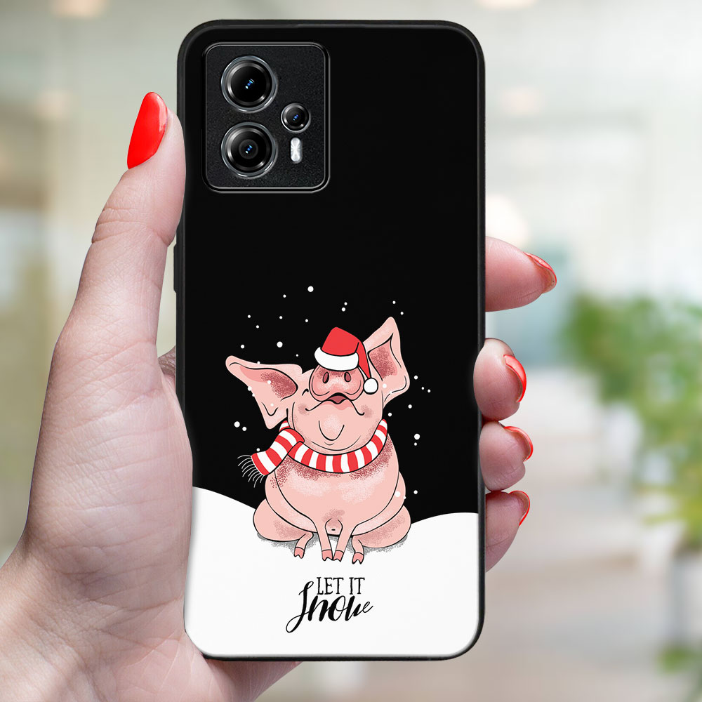 MY ART Karácsonyi dizájnú borító Motorola Moto G84 5G HAJJON HÓT (075) termék 2. képe