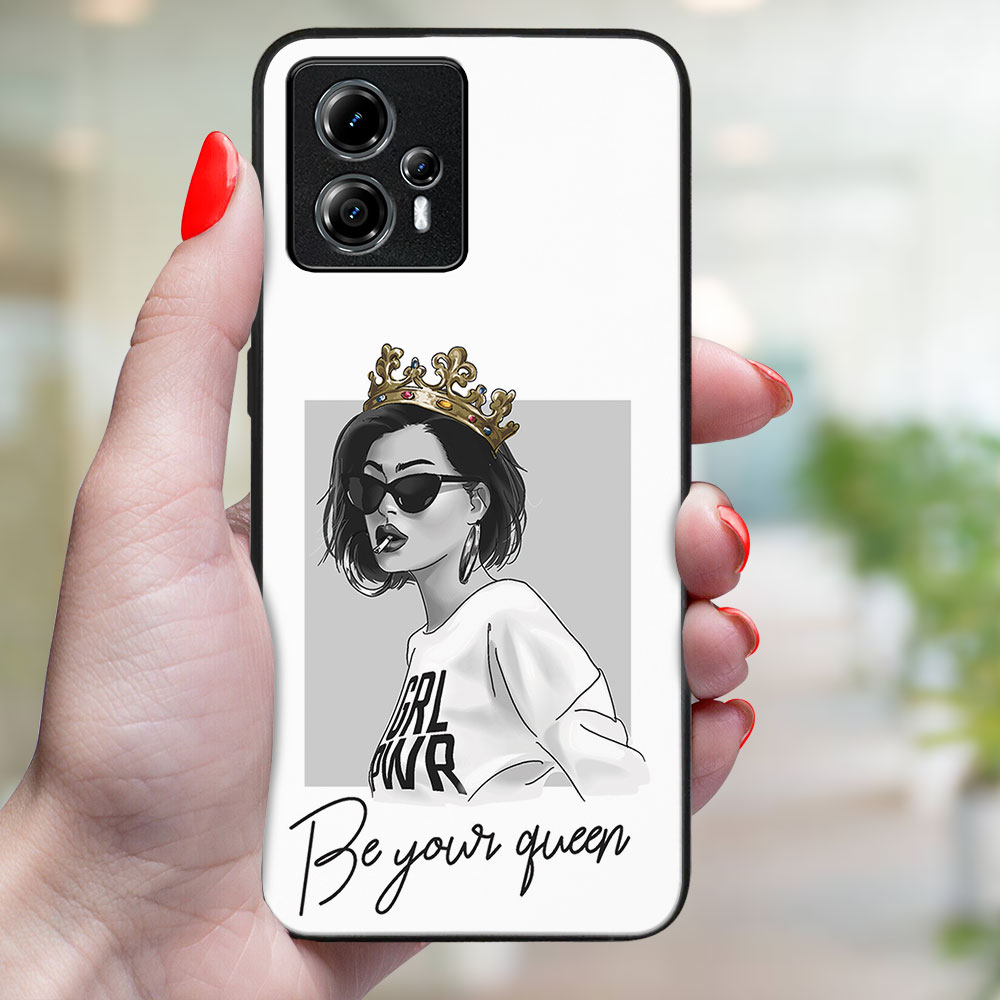 MY ART Védőburkolat a Motorola Moto G84 számára 5G QUEEN (139) termék 2. képe
