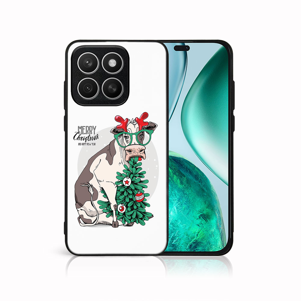 MY ART Karácsonyi dizájnú tok Honor X8c telefonhoz MERRY CHRISTMAS (074) akciós termékkép 1