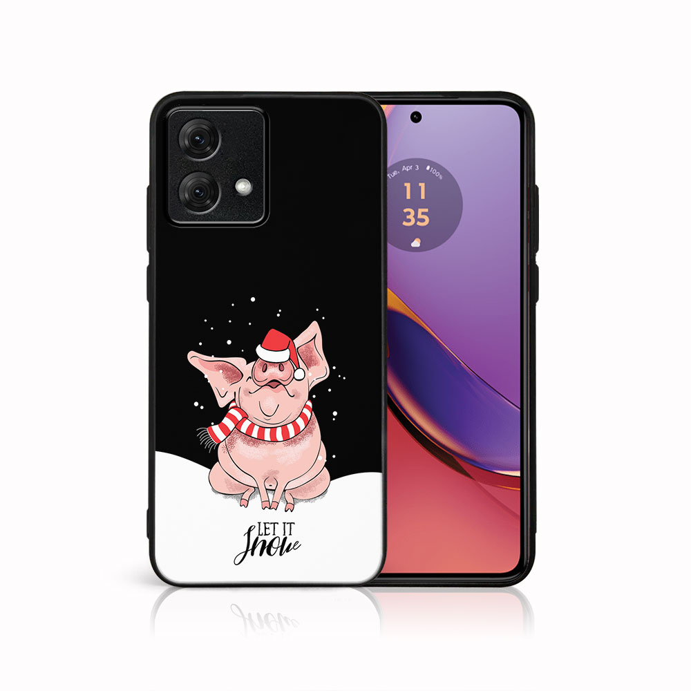 MY ART Karácsonyi dizájnú borító Motorola Moto G84 5G HAJJON HÓT (075) akciós termékkép 1