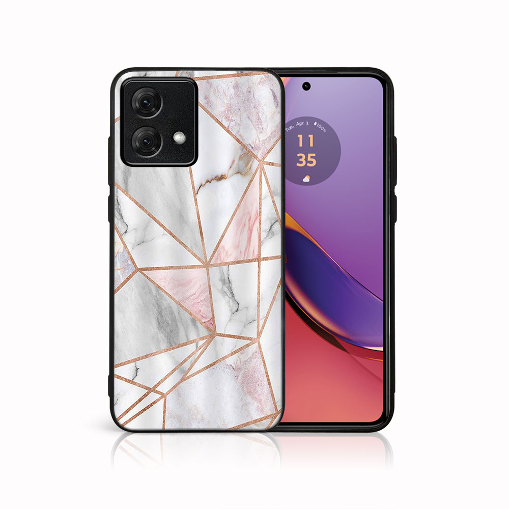 MY ART Védőburkolat: Motorola Moto G84 5G PINK MARBLE (143) akciós termékkép 1