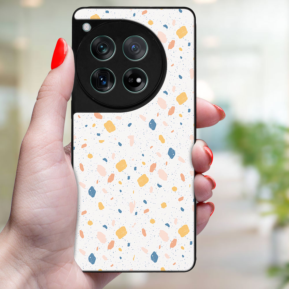 MY ART Védőburkolat a OnePlus 12-hez ORANGE TERRAZZO (165) termék 2. képe