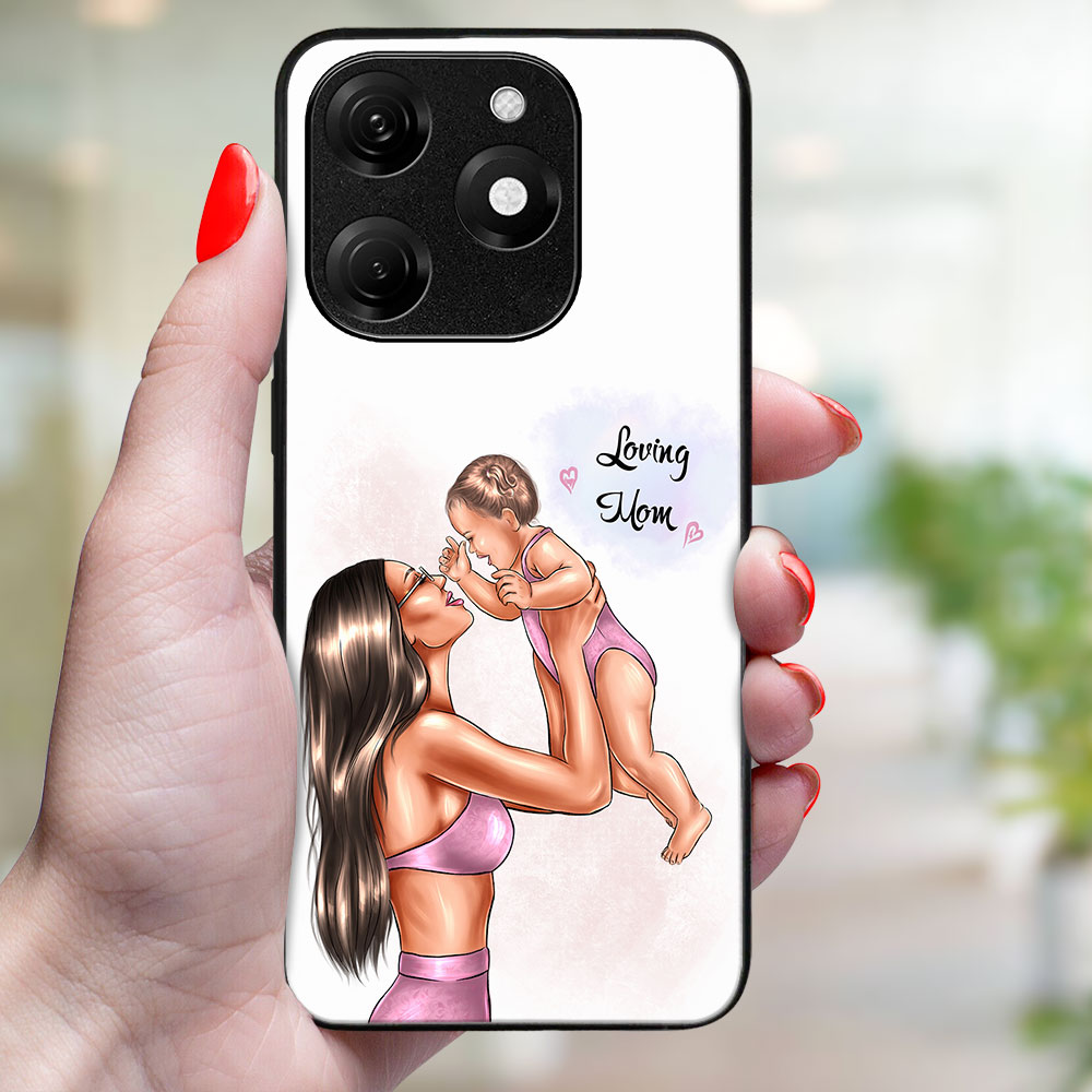 PROTEMIO MY ART Védőhuzat Tecno Spark 20 LOVING MOM (115) számára termék 2. képe